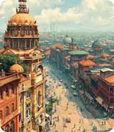 Asansol cityscape